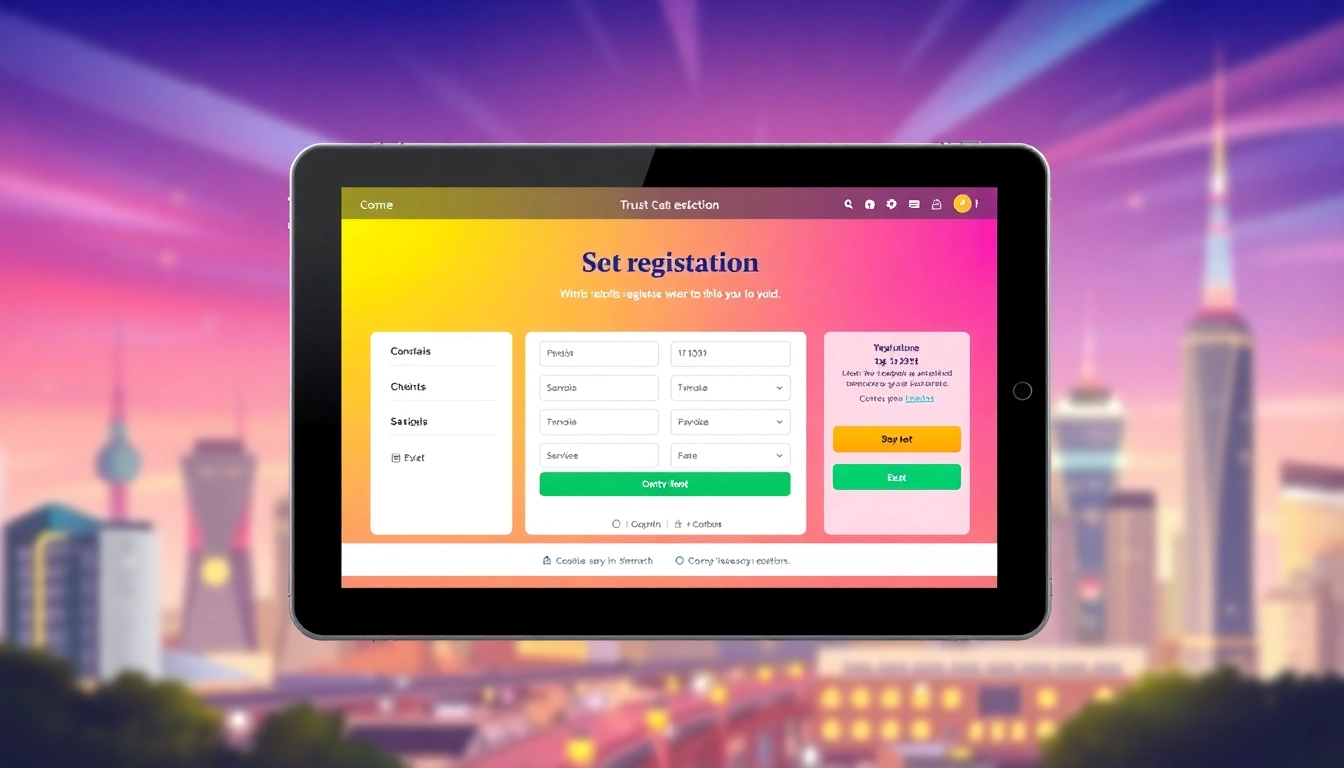 Guide to Lotus365 Register: Step-by-step visual of easy online account creation with secure interface and vibrant design.