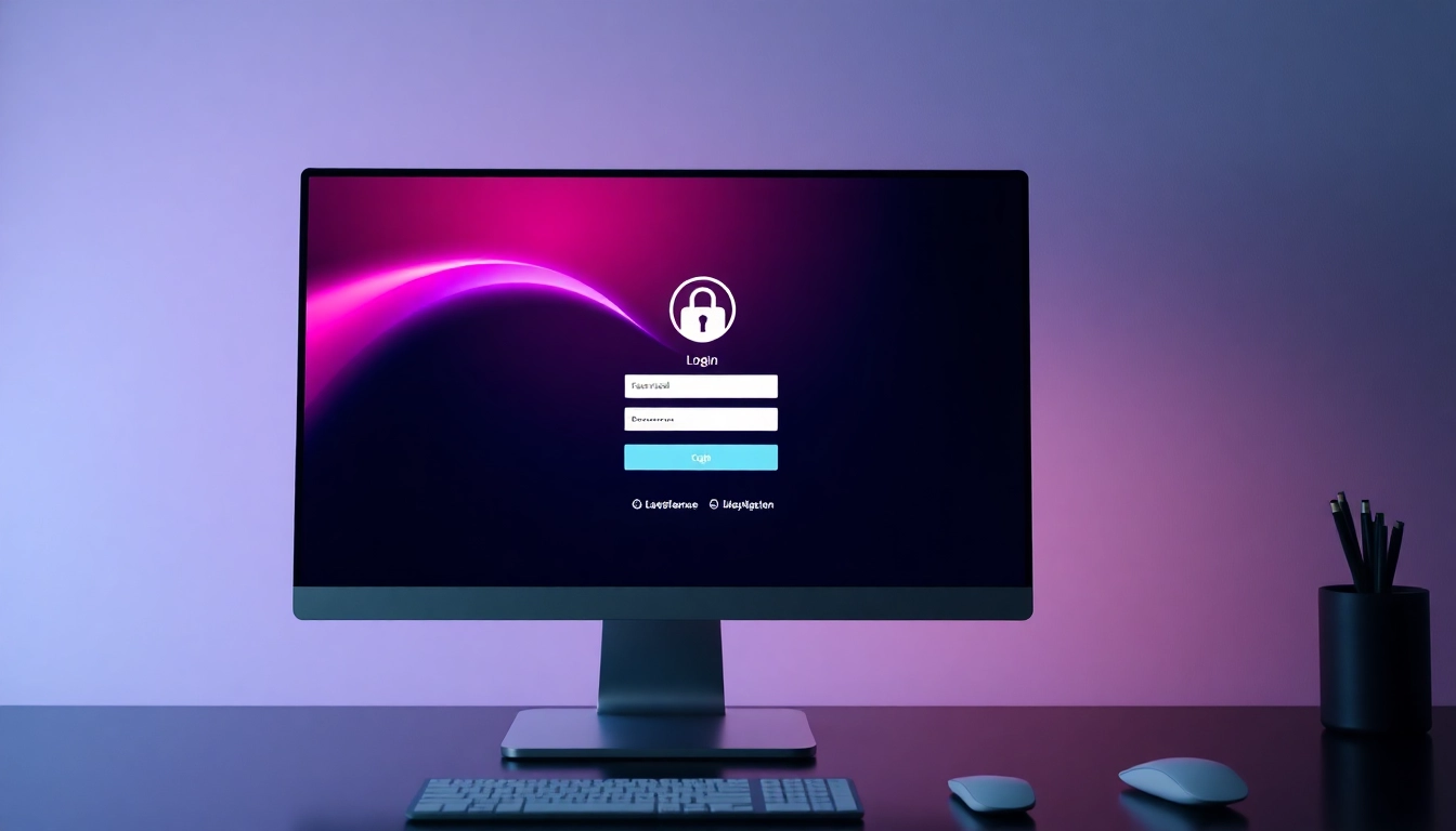 Secure Laser247 Login page with clean interface, easy access, and vibrant visual emphasis on safety and convenience