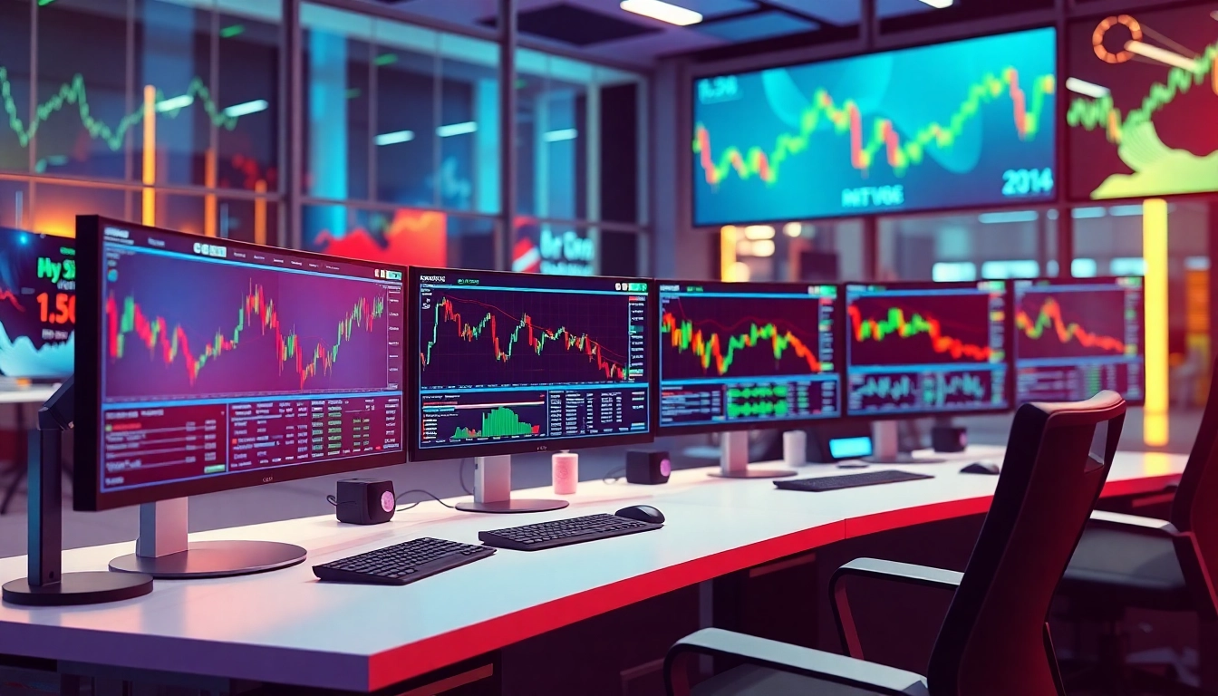 Guided user navigating the Best Online Trading Platforms UK on a sleek digital interface for